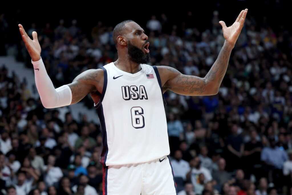 LeBron decide amistoso no final e EUA vencem Sudão do Sul no sufoco lebron-decide-amistoso-no-fim-e-eua-vencem-sudao-do-sul-no-sufoco