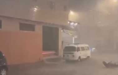 Chuva forte causa dois pontos de alagamento em Guarulhos chuva-forte-causa-dois-pontos-de-alagamento-em-guarulhos